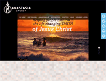 Tablet Screenshot of anastasiachurch.org